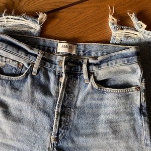 AGOLDE Straight Leg Jeans